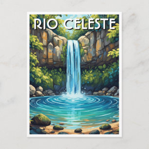 Río Celeste, Tenorio Volcano National Park Postcard