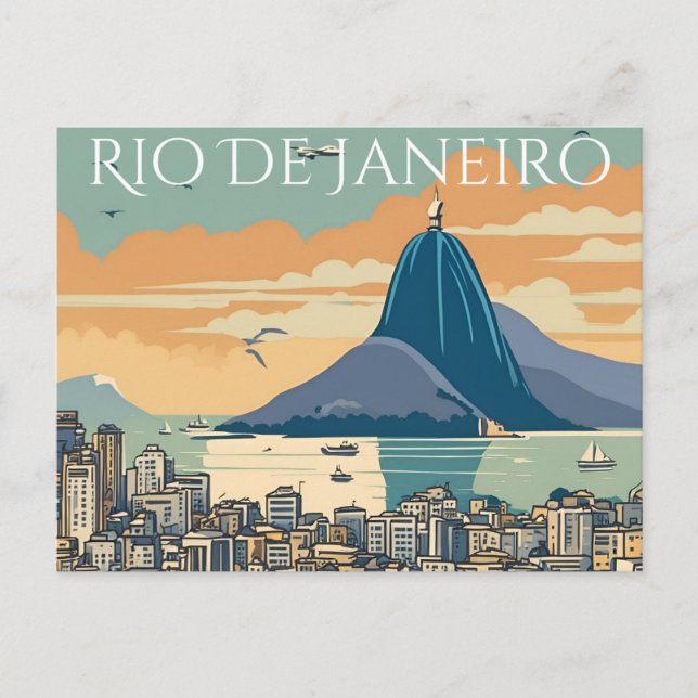 Rio de Janeiro (4) Postcard (Front)