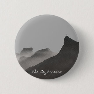 rio de janeiro, brasil 2 inch round button
