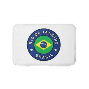 Rio de Janeiro Brasil Bath Mat