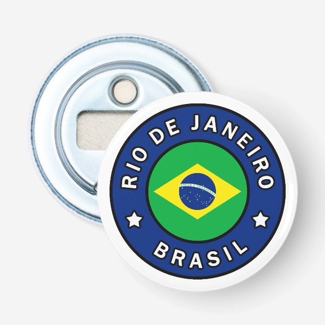 Rio de Janeiro Brasil Bottle Opener (Front)