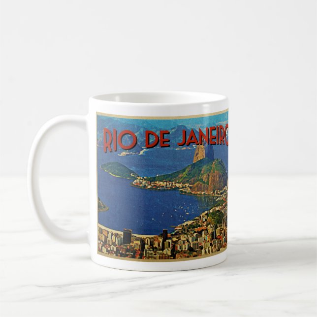 Rio de Janeiro Brazil Coffee Mug (Left)