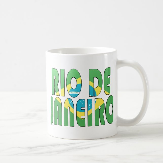 Rio de Janeiro, Brazil Coffee Mug (Right)