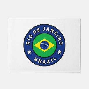 Rio de Janeiro Brazil Doormat