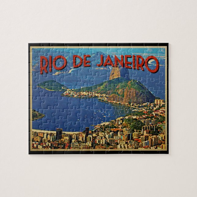 Rio de Janeiro Brazil Jigsaw Puzzle (Horizontal)