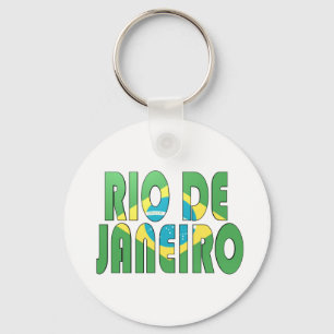 Rio de Janeiro, Brazil Keychain
