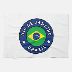 Rio de Janeiro Brazil Kitchen Towel