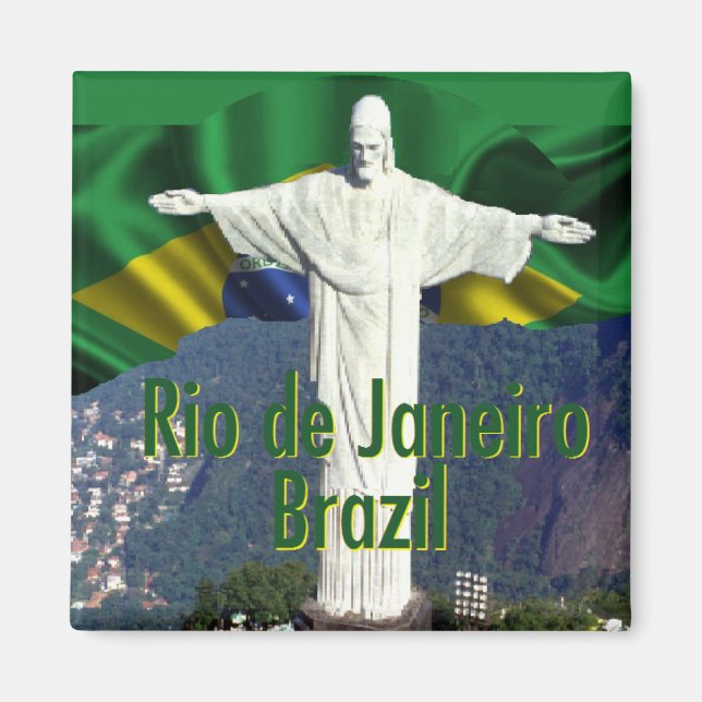 Rio de Janeiro Brazil Magnet (Front)