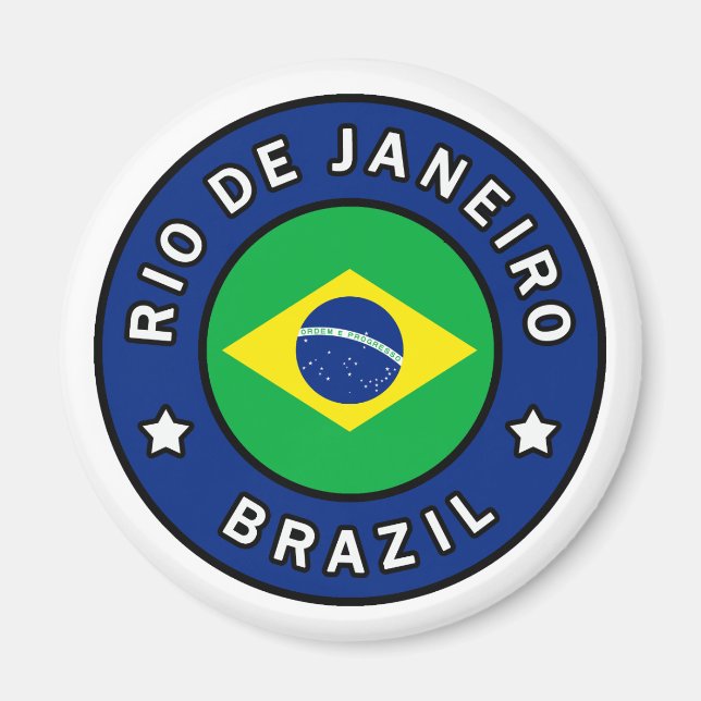 Rio de Janeiro Brazil Magnet (Front)