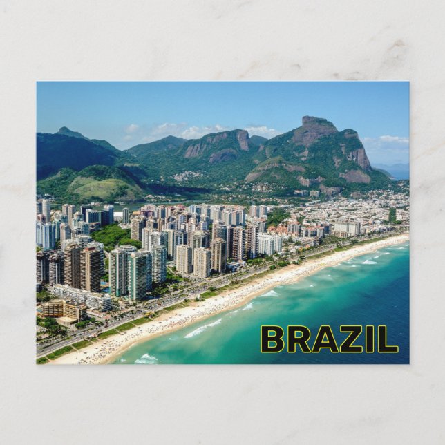 Rio de Janeiro, Brazil Postcard (Front)