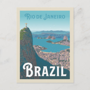 Rio De Janeiro, Brazil Postcard