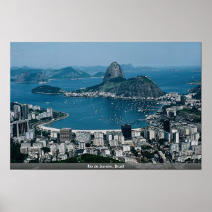 Rio de Janeiro, Brazil Poster
