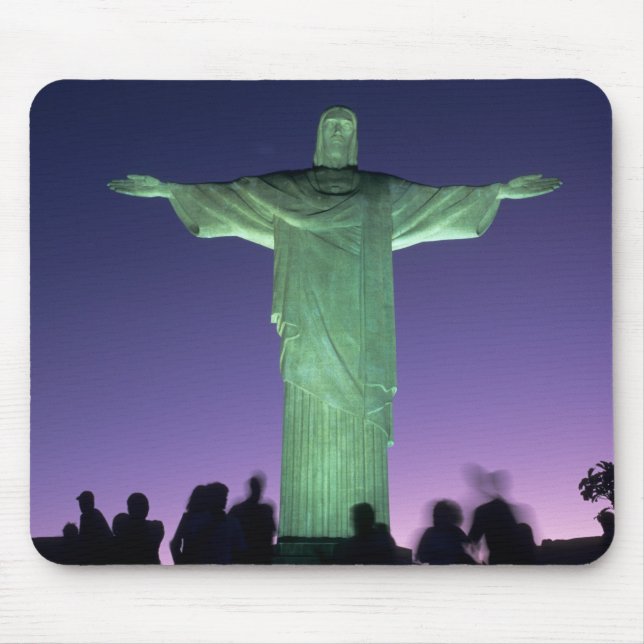 Rio de Janeiro, Brazil. the Christ Statue on Mouse Pad (Front)
