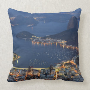 Rio de Janeiro, Brazil Throw Pillow