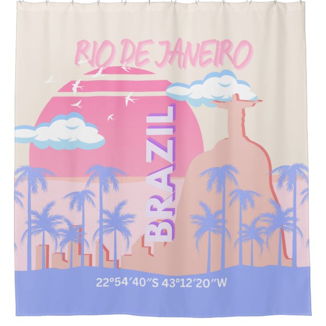 Rio de Janeiro Brazil Travel Art (Front)