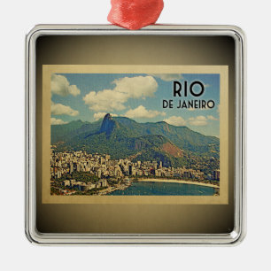 Rio De Janeiro Brésil Ornement Vintage voyage