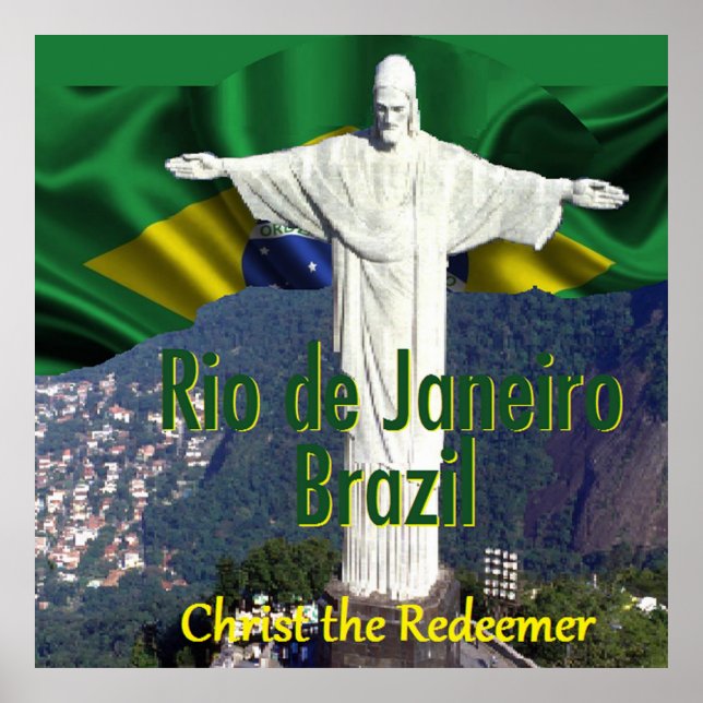 Rio de Janeiro Brésil POSTER Print (Devant)