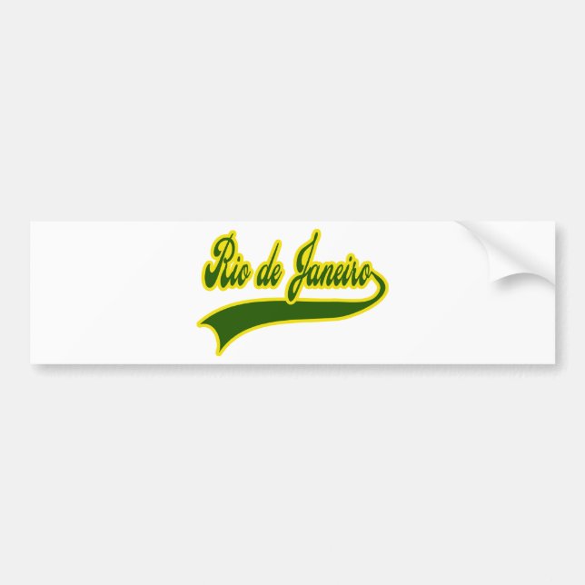 Rio de Janeiro Bumper Sticker (Front)
