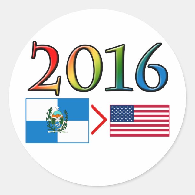 Rio de Janeiro is Better Classic Round Sticker (Front)