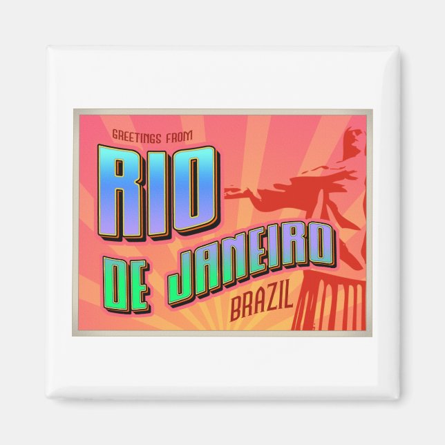 RIO de JANEIRO Magnet (Front)