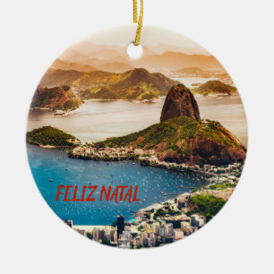 Rio de Janeiro Panoramic Ornament