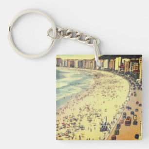 Rio de Janeiro, Plage Vintage de Copacabana, Brési