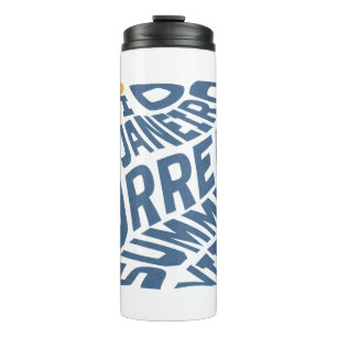 Rio de Janeiro Portable Thermal Bottle
