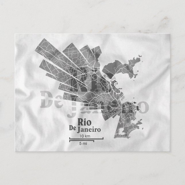 Rio De Janeiro Postcard (Front)