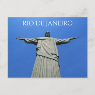 rio de janeiro redeemer postcard