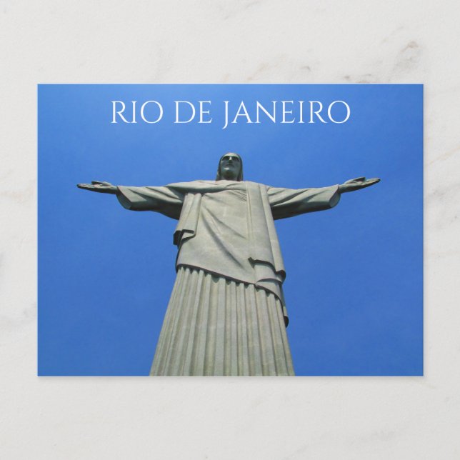 rio de janeiro redeemer postcard (Front)