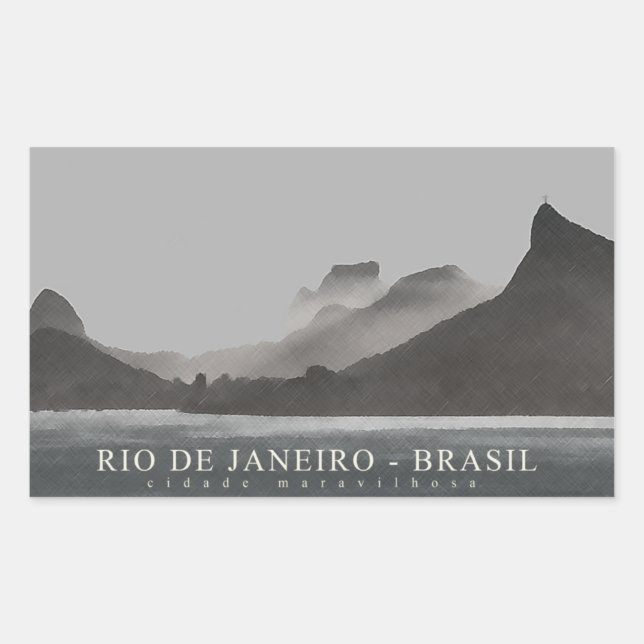 rio de janeiro sticker (Front)