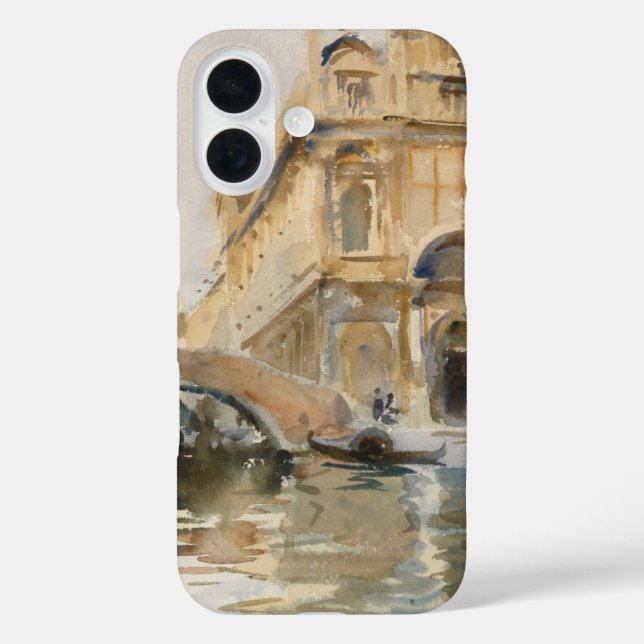 Rio dei Mendicanti, Venice by John Singer Sargent Case-Mate iPhone Case (Back)