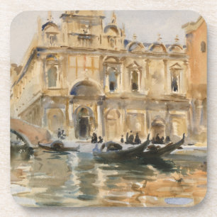 Rio dei Mendicanti, Venice by John Singer Sargent Coaster