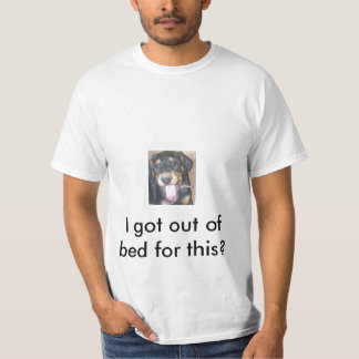 Rio Doberman Puppy, yawning, sleepy T-Shirt