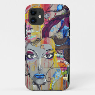 Rio Graffiti Art Face iPhone 11 Case