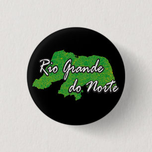 Rio Grande do Norte 1 Inch Round Button