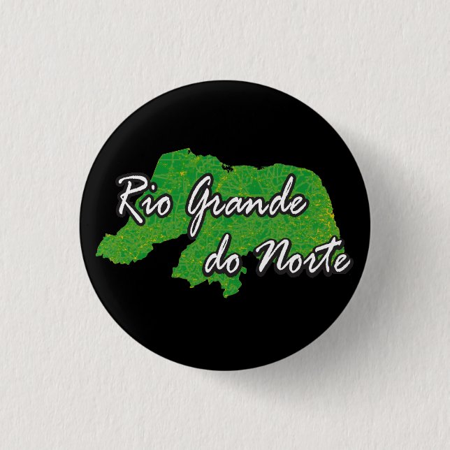 Rio Grande do Norte 1 Inch Round Button (Front)