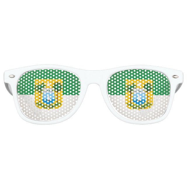 Rio Grande do Norte Retro Sunglasses (Front)