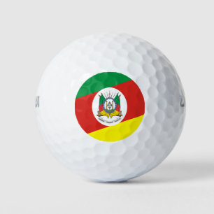 Rio Grande do Sul flag - Brazil Golf Balls