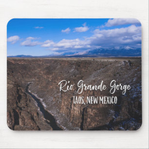 Rio Grande Gorge near Taos, New Mexico Mouse Pad