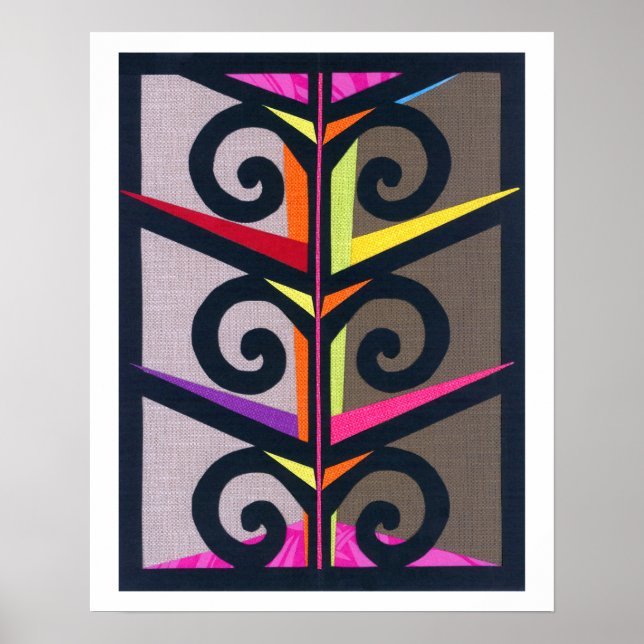 RIO ILLUMINÉ Carnaval Impression Collage (Devant)