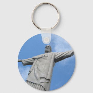 rio jesus keychain