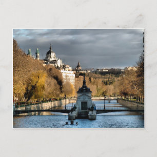 Río Manzanares, Madrid Postcard