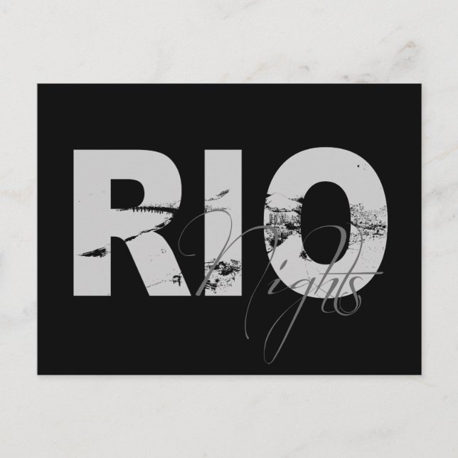 Rio Nights Postcard (Front)