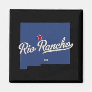 Rio Rancho New Mexico Nm Map  Magnet