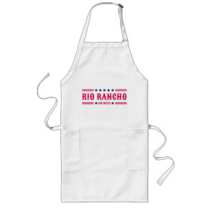 RIO RANCHO NEW MEXICO Stars and Stripes Long Apron