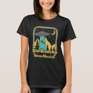 Rio Rancho New Mexico Ufo Alien Hunter 80s Retro S T-Shirt