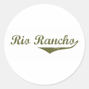 Rio Rancho Revolution t shirts Classic Round Sticker