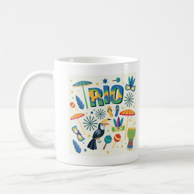 Rio Souvenir Mug (Left)