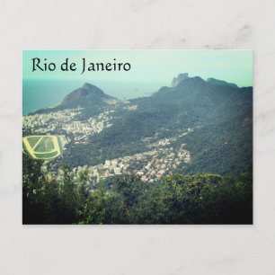 rio sugarloaf postcard
